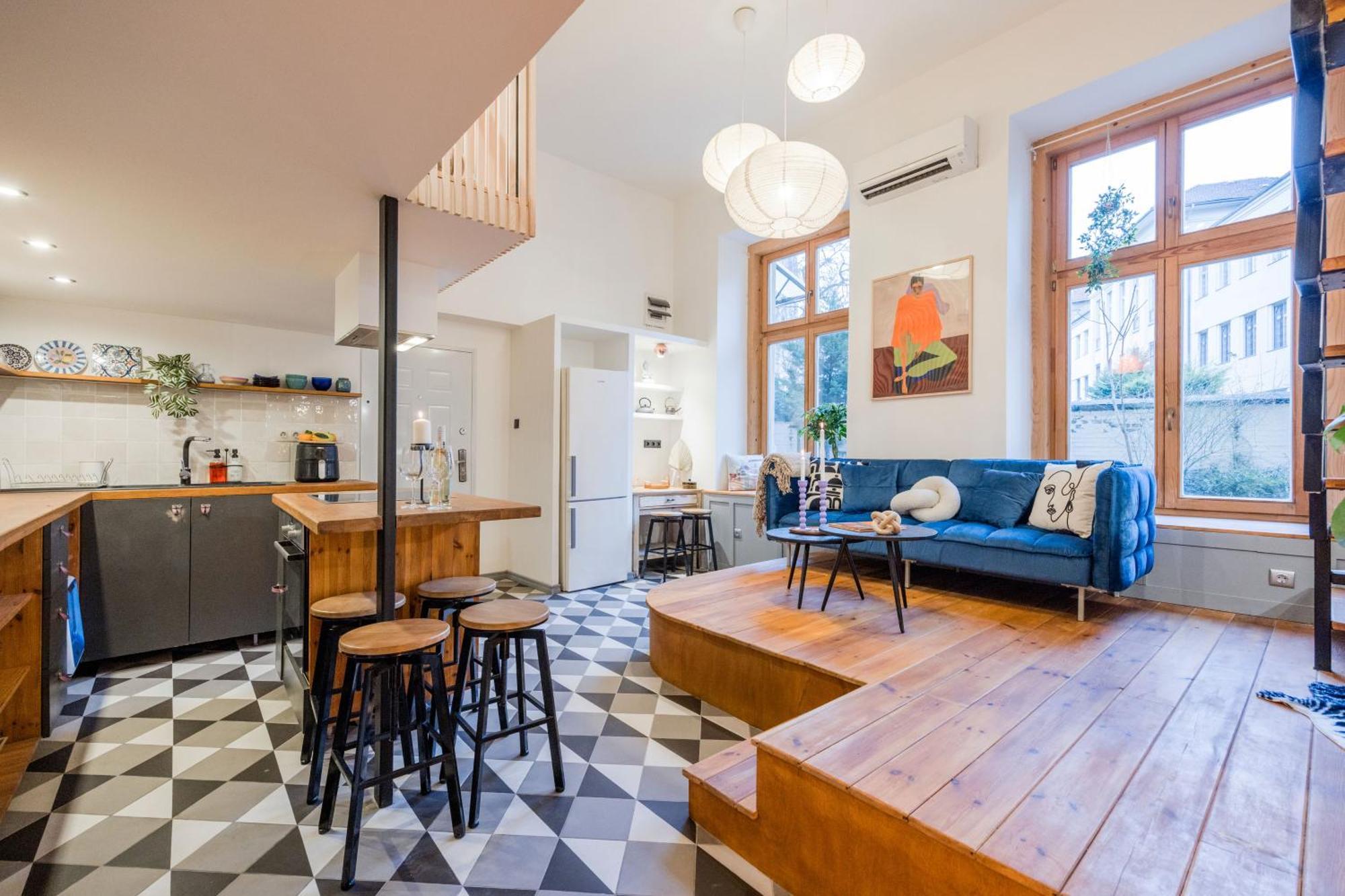 Spacious 5br Retreat For 16 By Dohany Synagogue & Fashion St * Budapeszt